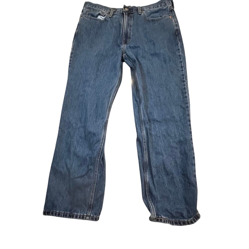 Levis 550 Jeans Mens 38x30 Blue Relaxed Fit Straight Leg Denim Classic